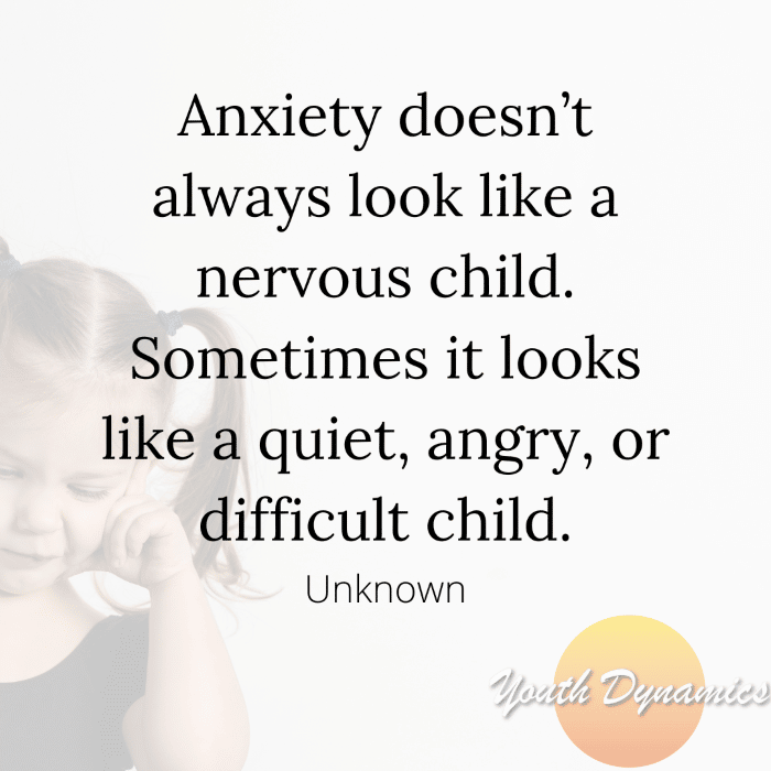 Child Anxiety Quotes