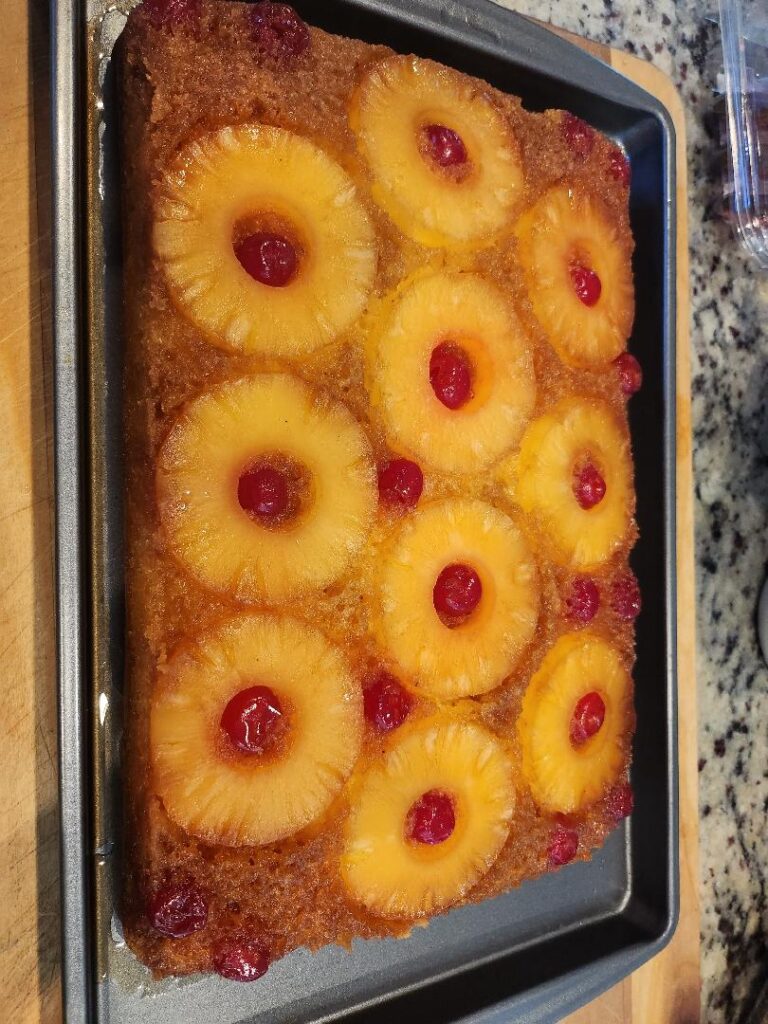 Pineapple Upside Down Cake